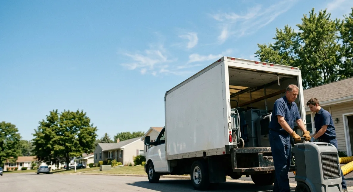 Water Damage Cleanup in Deport, TX near me